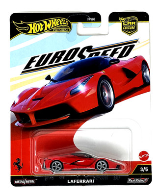 Hot Wheels 1:64 Premium Car Culture Euro Speed Ferrari LaFerrari