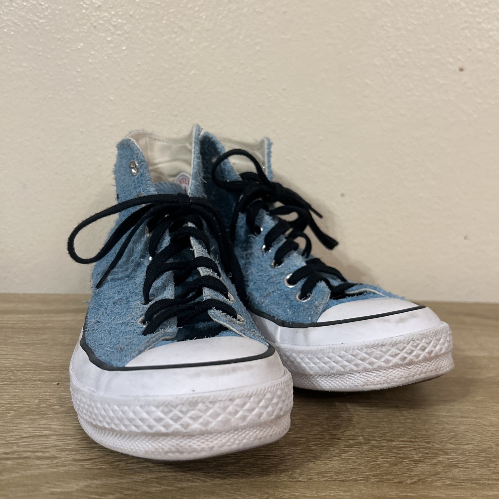 Converse x Stussy Chuck Taylor 70 High Top Mens Size 7 Women’s 8.5 Blue Sneakers thumbnail 12