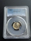 1961 Roosevelt Proof 10C PCGS PR67 blue label nice .90 silver coin