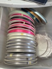 100 Yards 3/8 Single Face Single Side Satin Polyester Ribbon IVORY BEIGE