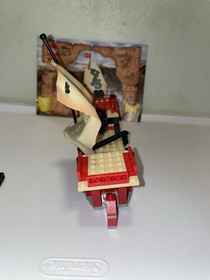 LEGO Adventurers: Emperor's Ship 7416   Incomplete w/instructions And 1 Minifig