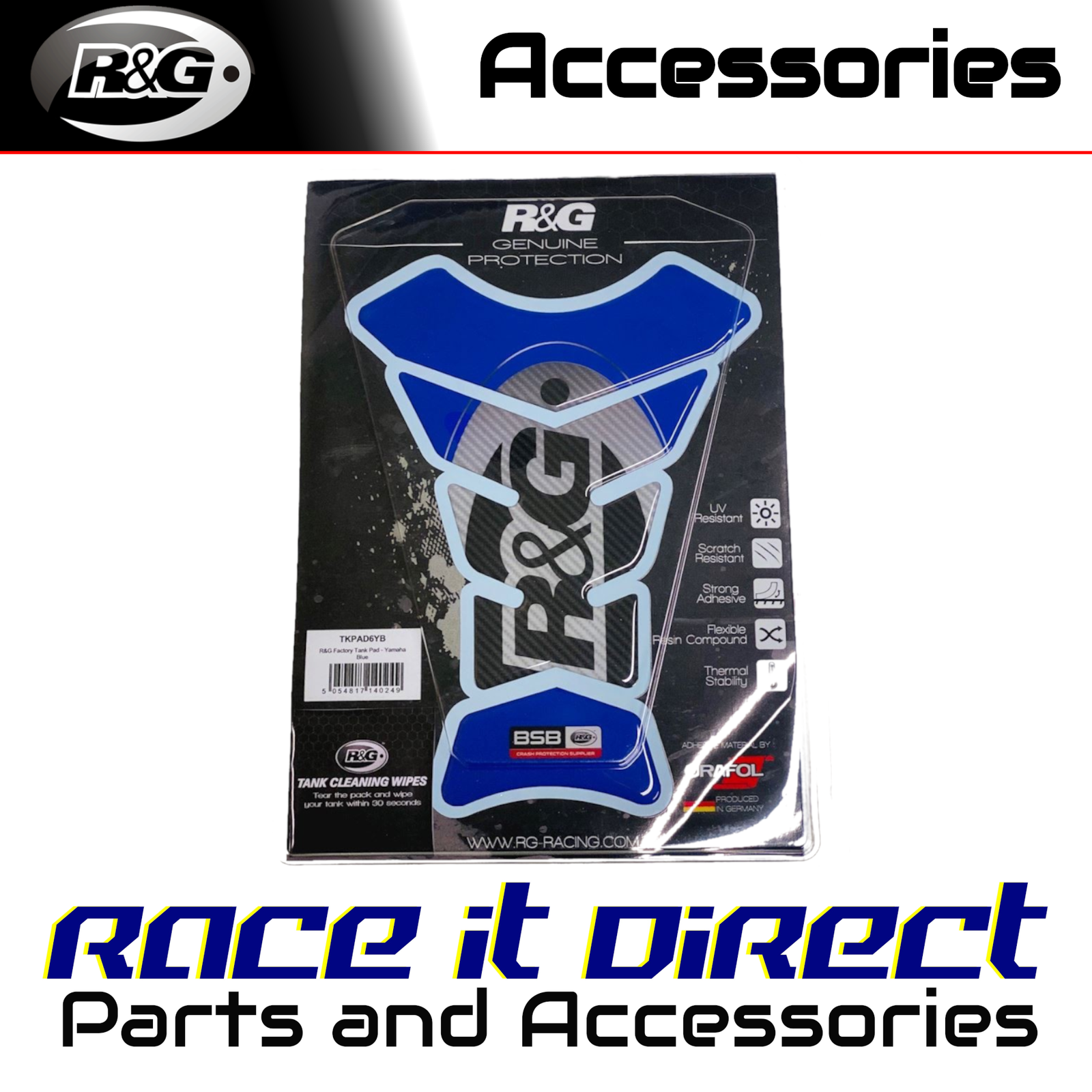 TKPAD6SB R&G \Factory\"" Tank Pad"" R&G