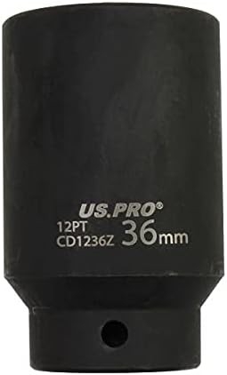 Presa Impact 36mm 1/2'' | Doppia Deep Metric | Bi Hex 12 Punti - Foto 2