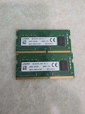 Lot Of 2 Modules 8GB 16gb Kingston 1Rx8 PC4 2400T 2400R SA-1-11 RAM