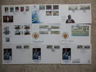 ISLE OF MAN - 1992 YEAR COLLECTION OF 9 FIRST DAY COVERS, CAT £35+