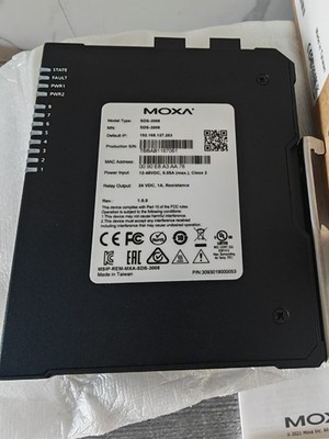 MOXA SDS-3008 Industrial Smart Ethernet Switch New Neu OVP