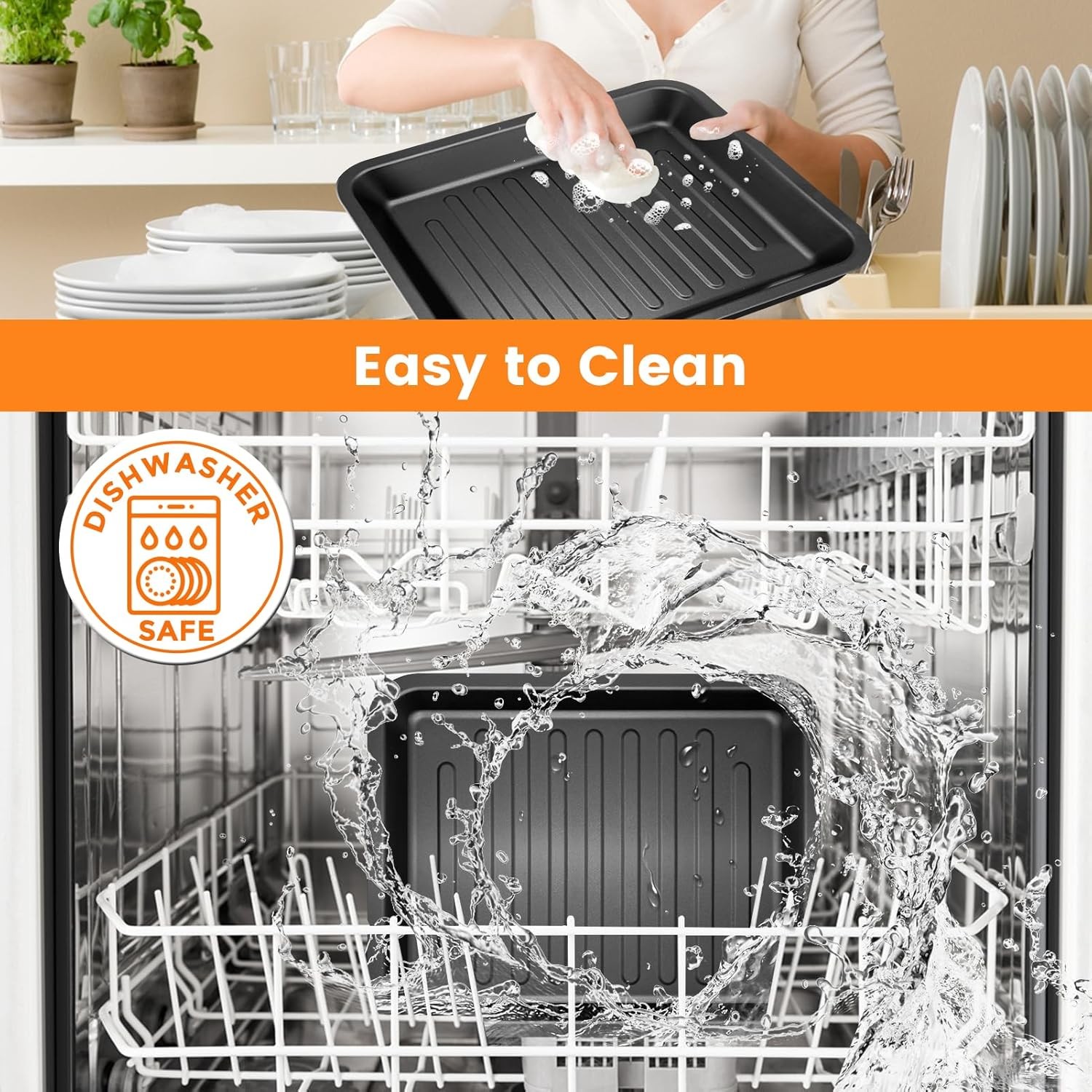 Air Fryer Toaster Oven Accessories 32QT for Cosori, Grill Pan Cosori 