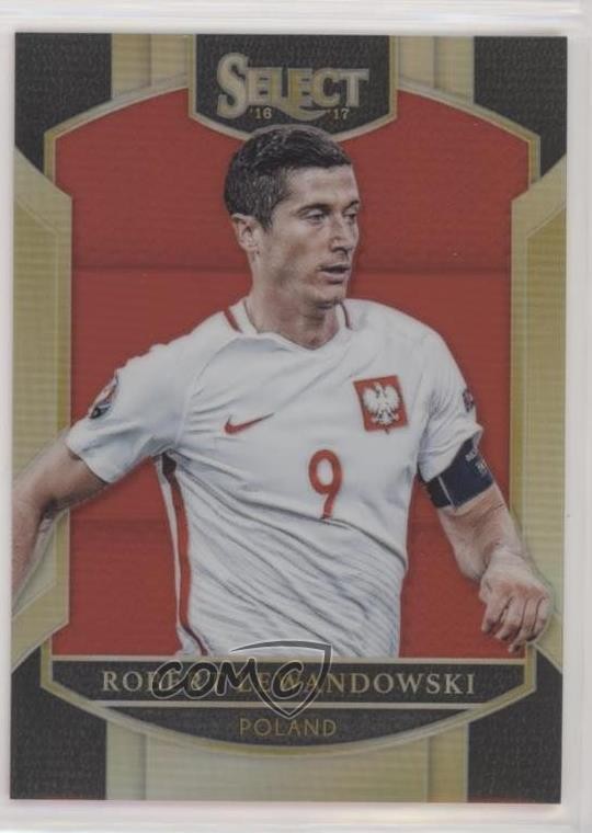 2016-17 Panini Select Terrace Red Prizm 179/199 Robert Lewandowski #5 05bt