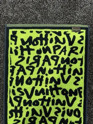 Louis Vuitton x Stephen Sprouse FW08 Graffiti Gym Towel | eBay