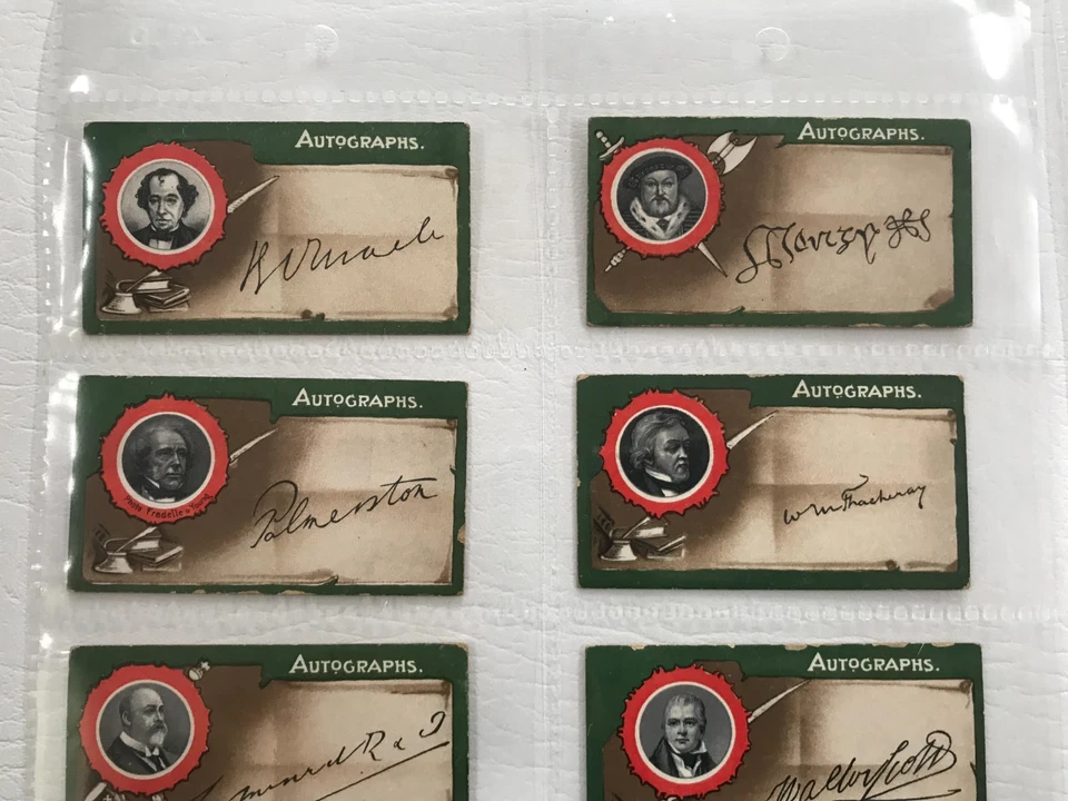 19 Taddy & Co Autographs Cigarette Cards issued 1912 - Image 4 of 4