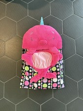 Happy Nappers Pillow  Sleepy Sack - Narwhal Medium- 54  x 20  