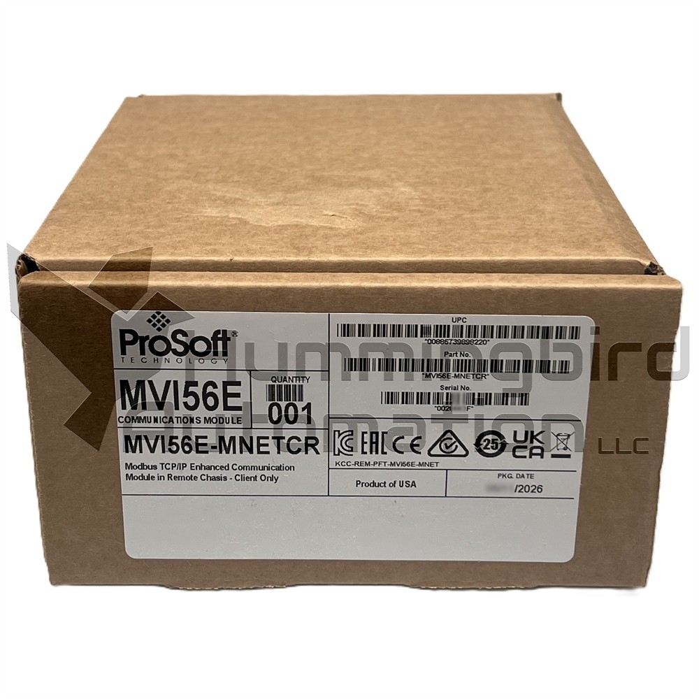 2026 ProSoft MVI56E-MNETCR Modbus SEALED Enhanced TCP/IP Surplus *USA SELLER*