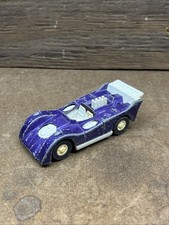 Vintage TootsieToy CAN AM Purple Grey 4" Race Car #3 Racer Made in USA 1970s