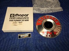 Nos Oem Mopar Chrysler 440 Tnt Pie Tin P4529078 Absolutely Mint