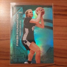 2023 Skybox Metal Universe Champions Fresh Foundation Aqua Hailey Van Lith RC...