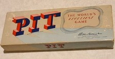 1947 Vintage Parker Brothers Pit Card Game, Includes Original Instructions
