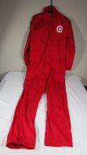 Target Wonderland Coveralls Jumpsuit Mens Red Berne Workwear Promo Uniform Logo