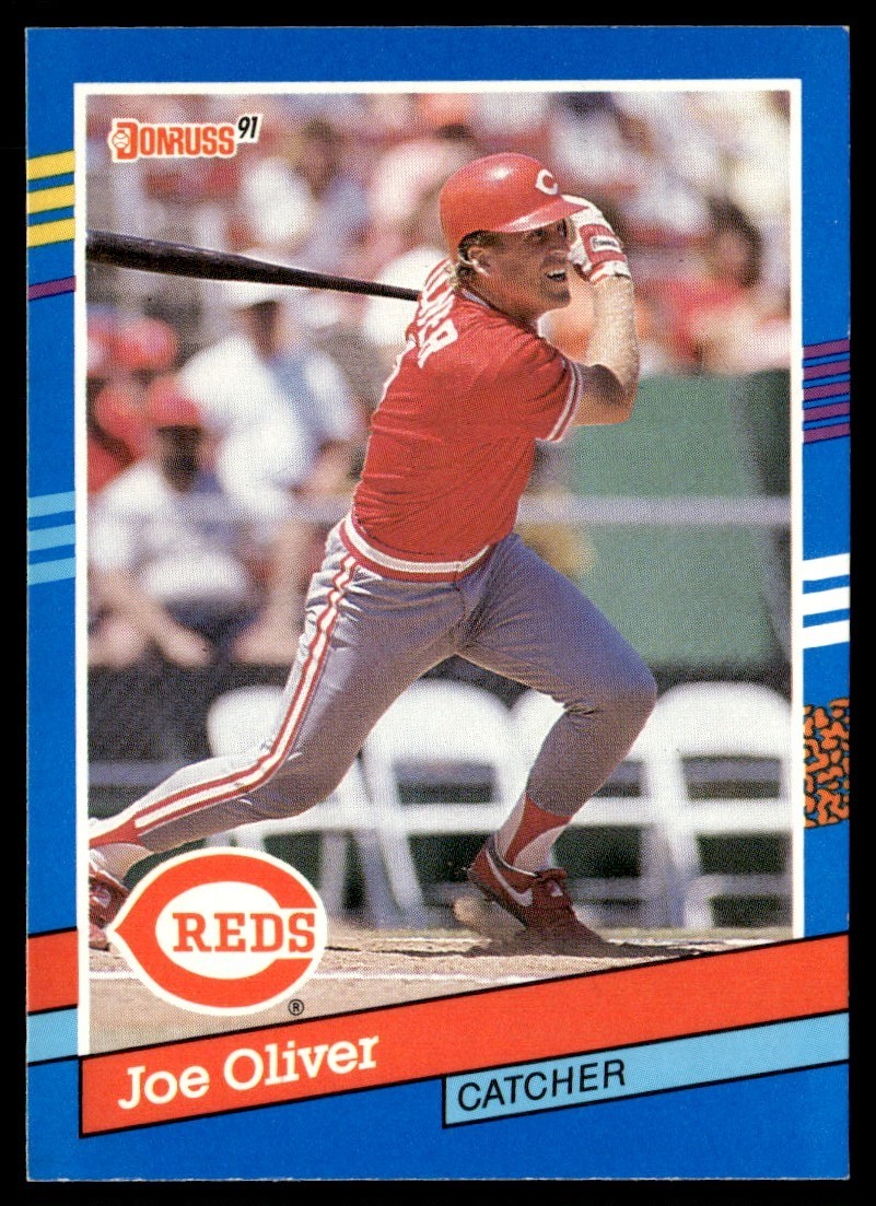 1991 Donruss Joe Oliver Cincinnati Reds #381