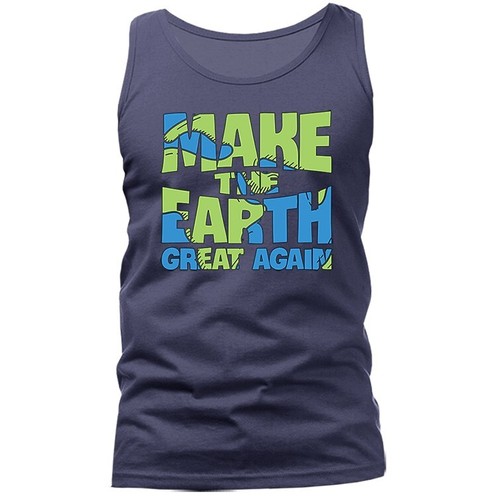 Earth Day Save The Earth Make The Earth Great Again Tank Top - Picture 9 of 11