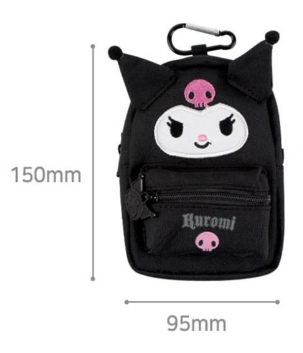 Sanrio 💜 Kuromi 💜 Mini Backpack Pouch Keyring | eBay