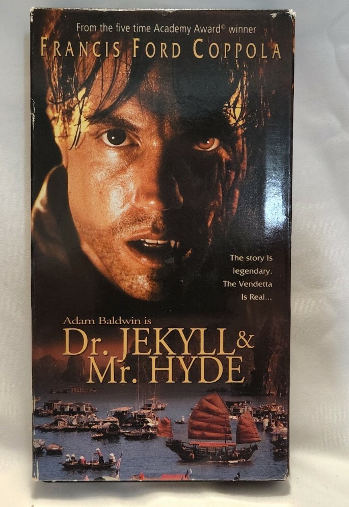 Dr. Jekyll and Mr. Hyde VHS Adam Baldwin Francis Ford Coppola