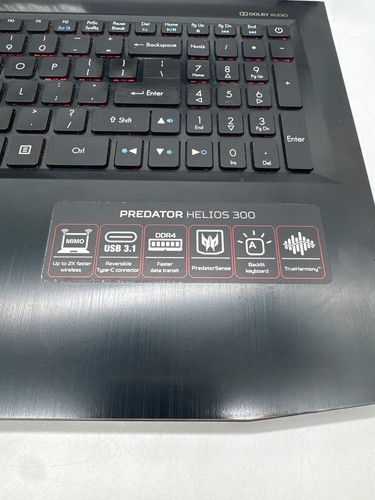 Acer Predator Helios 300 15.6" Core i7-7700HQ 1TB SSD 32GB RAM GTX 1060 6GB - Picture 6 of 14