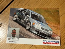 Vw Motorsport Bora Cup Stc 1999 2000 Kris Nissen Postcard Autograph Signature