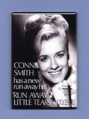 CONNIE SMITH *2X3 FRIDGE MAGNET* COUNTRY MUSIC SINGER ENTERTAINER SONG WRITER IN