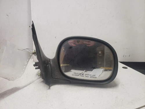 1998-2004 Ford F-150 Left Side View Mirror; Power with Chrome Cover