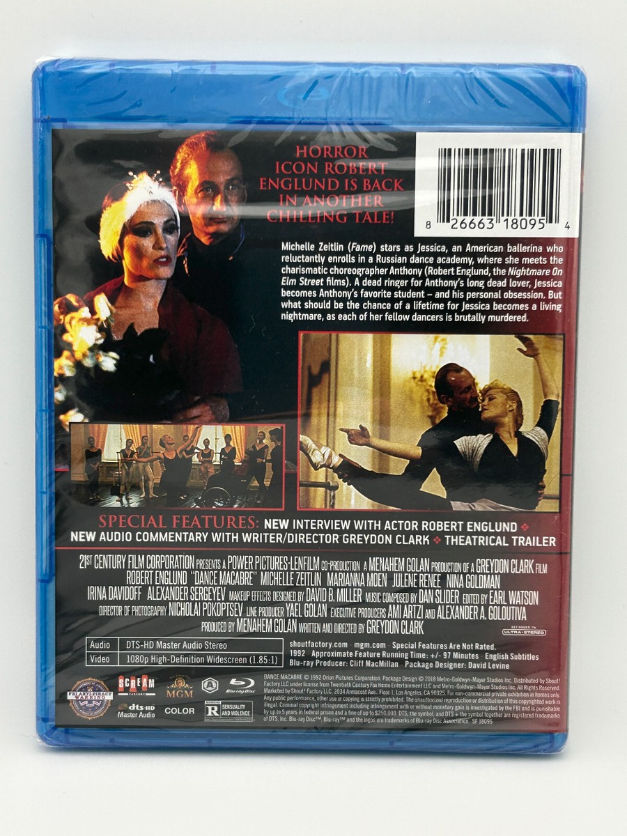 Dance Macabre (1992) Blu-ray Scream Factory Robert Englund 90s