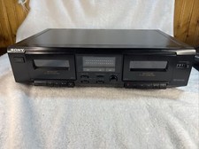 Sony TC-WE305 Dual Cassette Deck Tape Recorder HiFi Stereo Vintage Audio