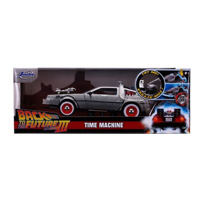 Back To The Future Part III 1:24 Time Machine Die-cast Car Light 