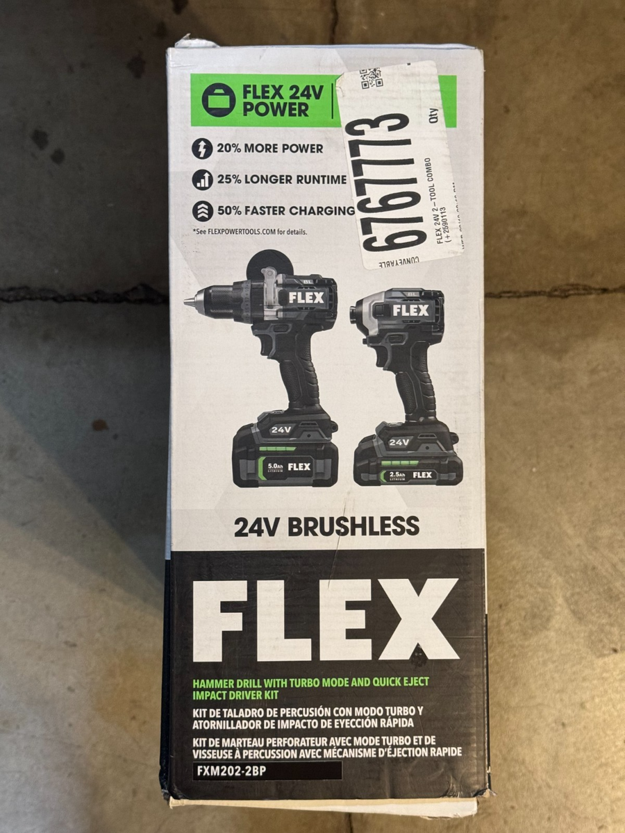 Lowes Flex 24v Impact Driver Lowe's FLEX 24V 2AP Brushless Drill
