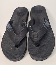 High Tide Flip Flop Sandals Grey Black Size 9 Worn Once