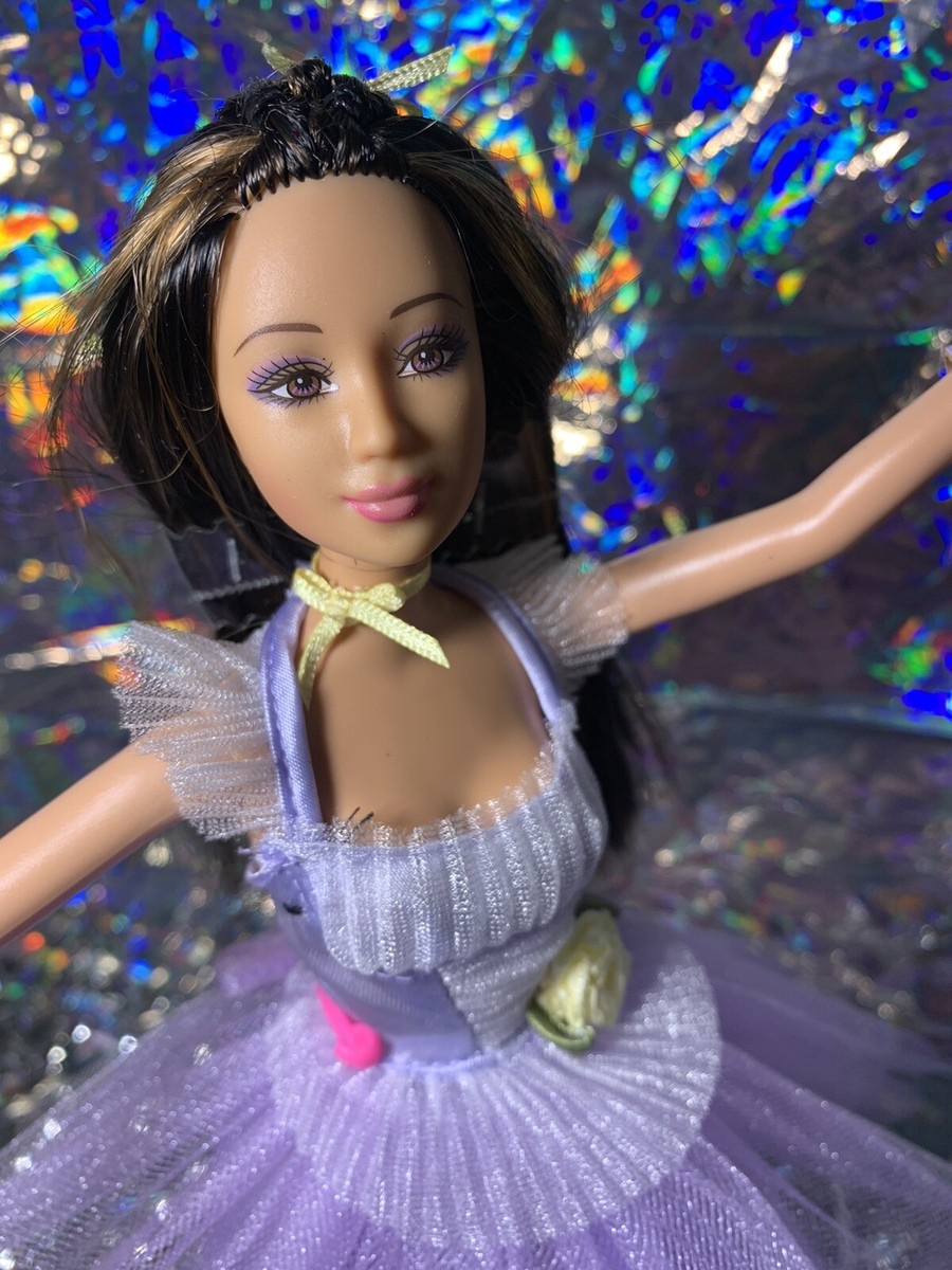 RARE Barbie Ballet Dreams Lea Doll Lavender Outfit Mattel 2004