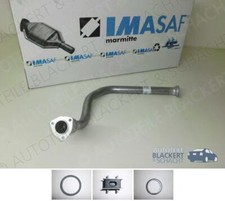 IMASAF Auspuff Hosenrohr + Anbauteile für Toyota Land Cruiser 2.4 D+2.4 TD (J7)