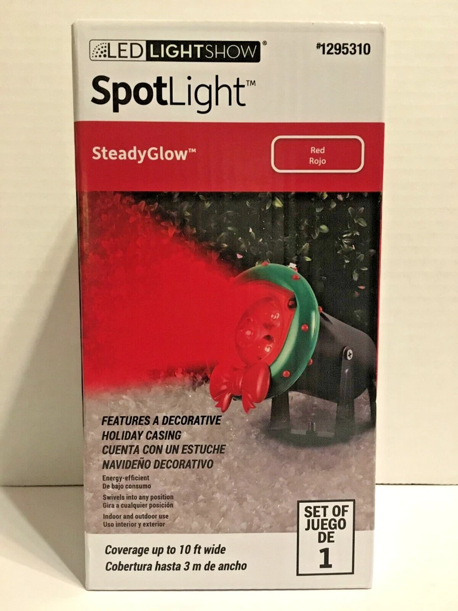 red led spotlight outdoor