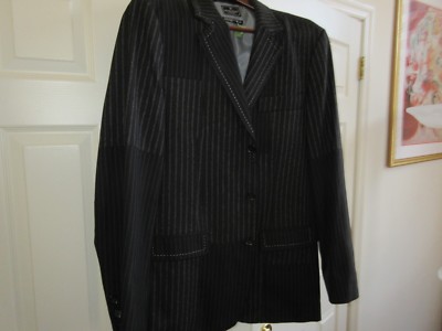 Marc Ecko , Cut&Sew , Men's Sport Jacket , Unique Design , XXL , PIn Stripe