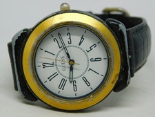 Vintage Guess 1992 Genuine Leather Band Quartz Analog Unisex Watch