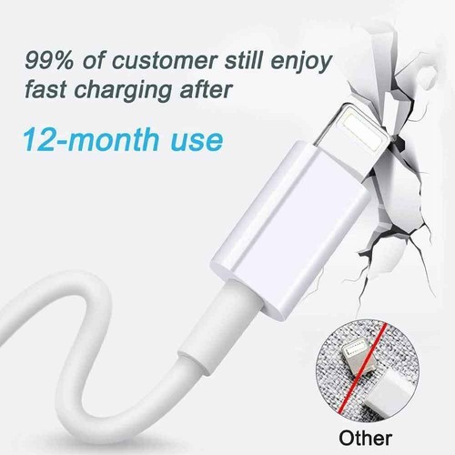 20W PD Fast Charger USB-C Type C Cable for iPhone 14 13 12 11 Pro XS Max XR 8 7 - Picture 16 of 27