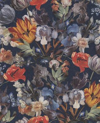 Eijffinger Tapete Masterpiece 358012 bunt Blumen Blüten Vlies Vliestapete Vinyl