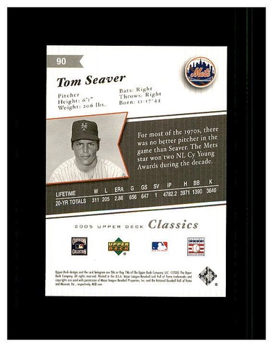 TOM SEAVER YOU PICK SEE SCANS OF EVERY CARD ALL TOM SEAVER CARDS ODD BALL METS - Bild 107 von 183