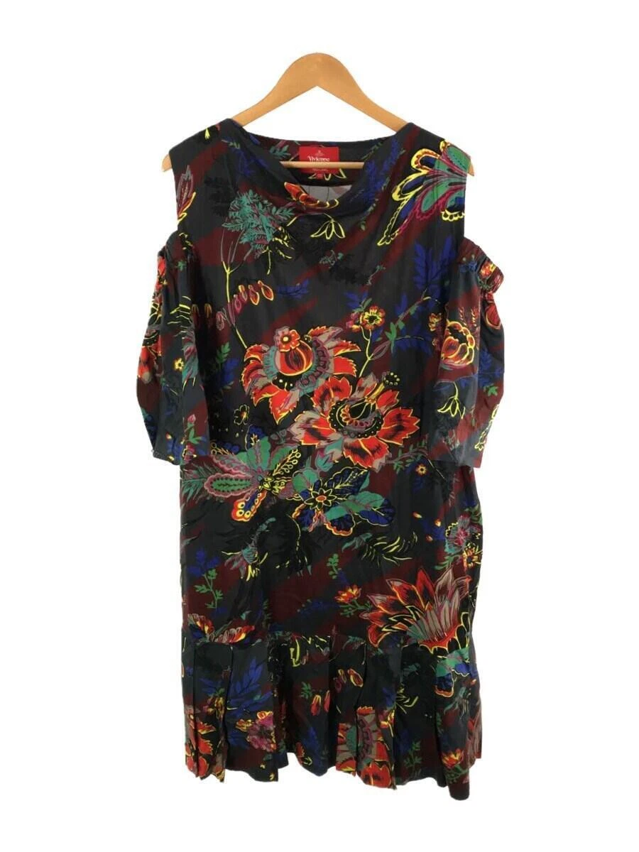 Vivienne Westwood RED LABEL Tiger Flower Dress gray 0