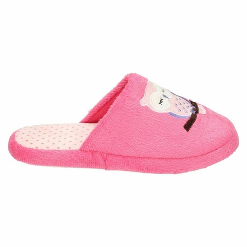 DAMEN GEPUNKTET SLIPPER WINTER EULENMUSTER PANTOLETTE FLACH INNEN HAUSSCHUHE GRÖSSE X2093 - Bild 6 von 21