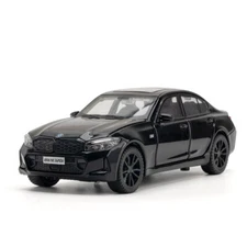 1:32 Diecast Vehicle for BMW 320i Model Car Toy Kids Sound Light Toy Gift