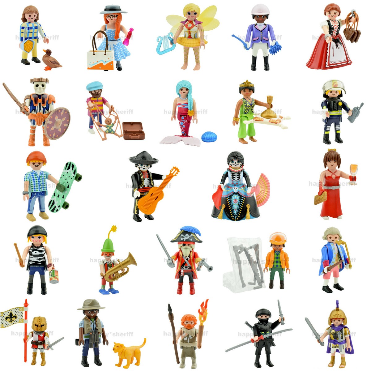 Boy Playmobil Characters Playmobil Boys Series 19 Complete 12