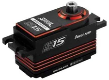 1/10 Car Racing SERVO Brushless High Speed Low Profile .07/Sec S15 -RED-