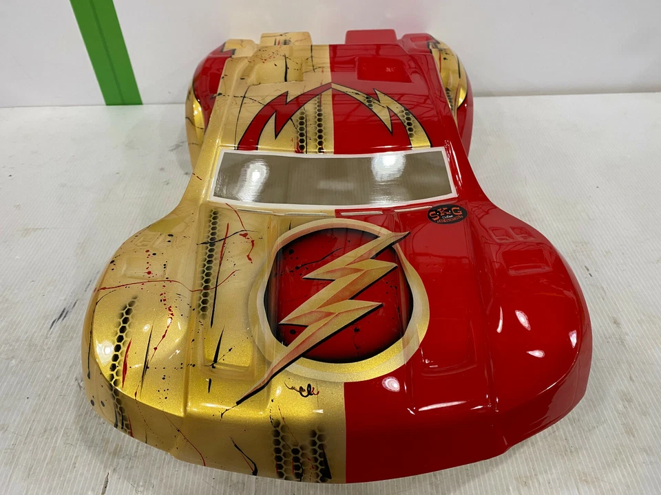 Pro-Line - Flo-Tek Fusion Flash Custom Painted Body for Traxxas Slash 2wd & 4x4 - Immagine 3 di 4