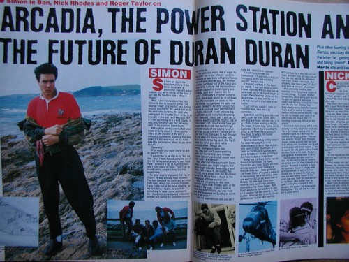 Smash Hits. 28 August-10 September 1985. Duran Duran, Kate Bush, Bananarama etc - 第 4/5 張圖片