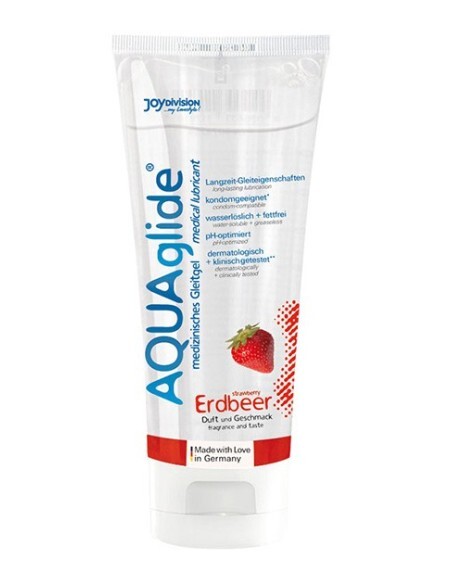 Aquaglide Strawberry Lubricant - 100 Ml En Oferta Aquaglide Fresa 100 Ml.
